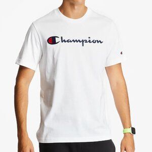 Champion‎ Logo T Shirt White